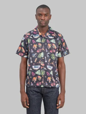 Samurai Jeans SSA25TH-OSK 25th Anniversary Osaka Neon Hawaiian Shirt