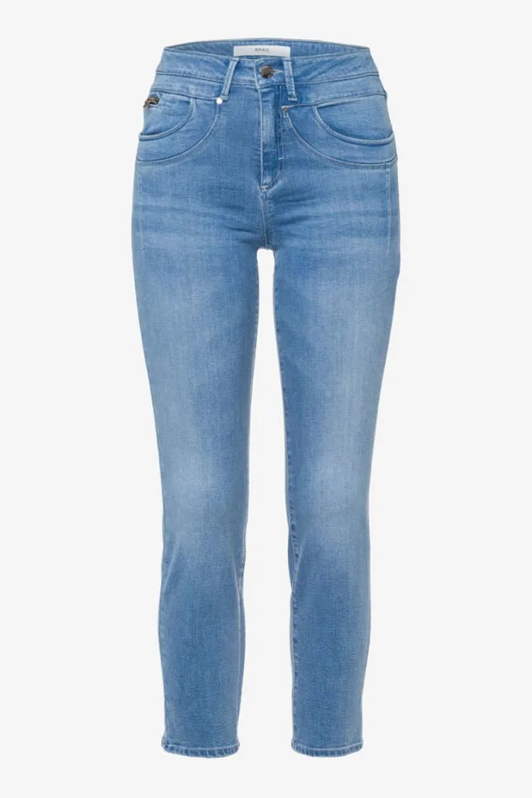 Shakira Jeans in Used Light Blue