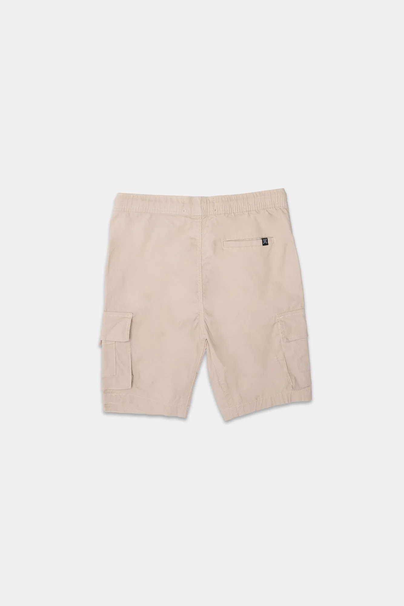 Short cargo en popeline 9" Arsenic junior