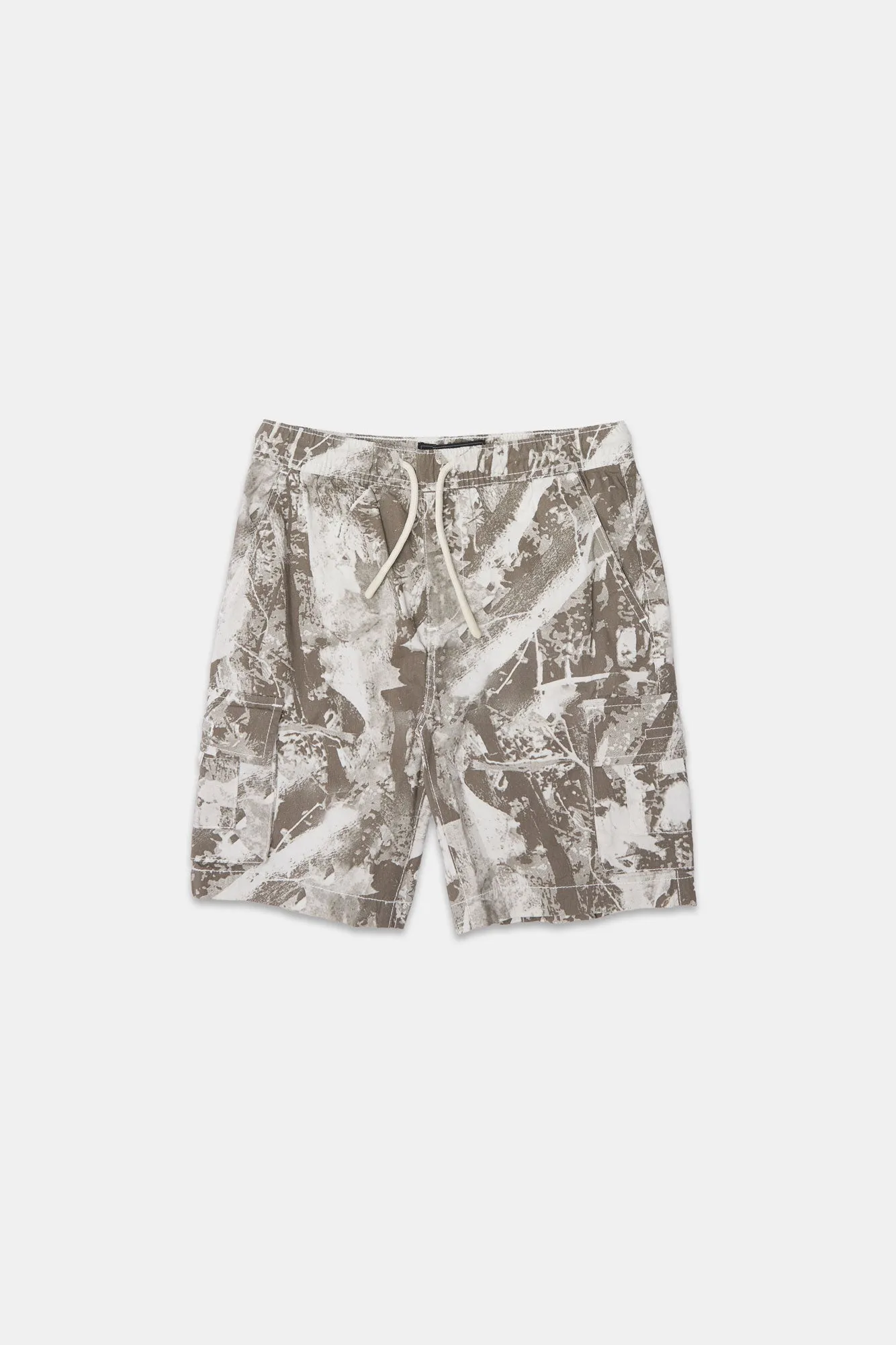 Short cargo en popeline 9" Arsenic junior
