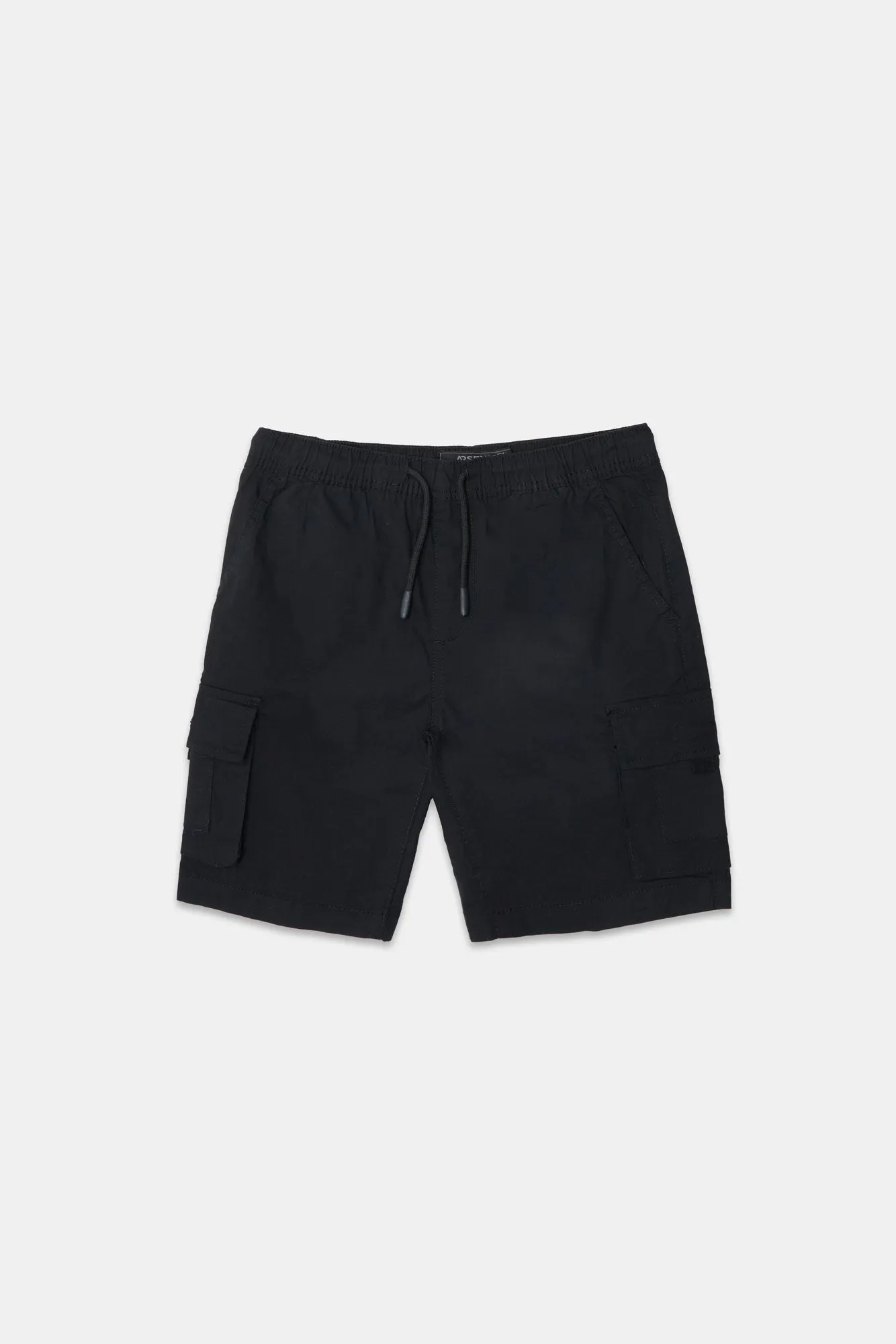 Short cargo en popeline 9" Arsenic junior