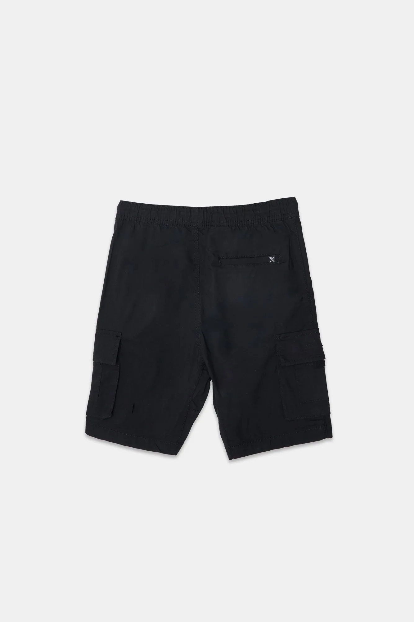 Short cargo en popeline 9" Arsenic junior