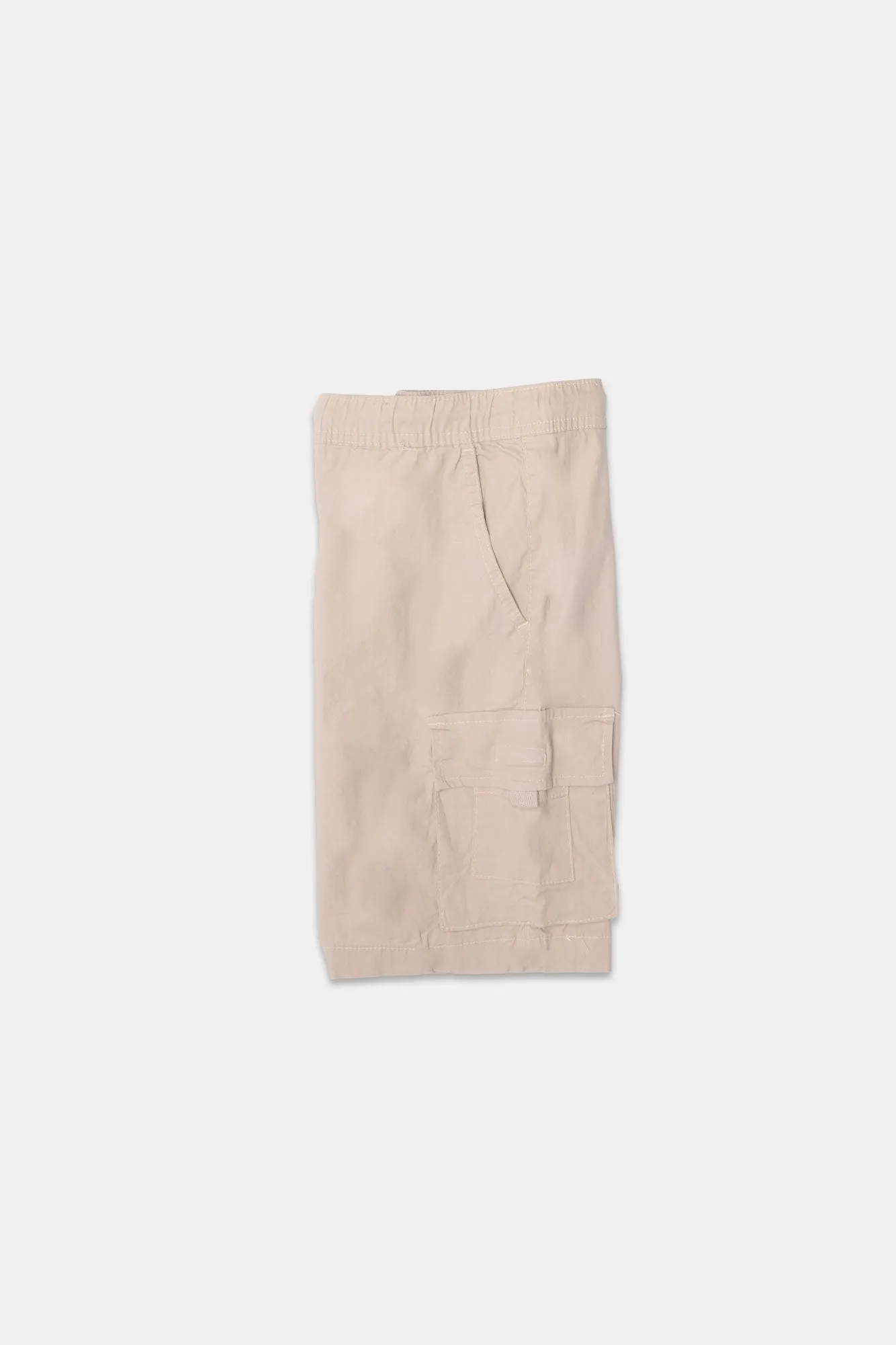 Short cargo en popeline 9" Arsenic junior