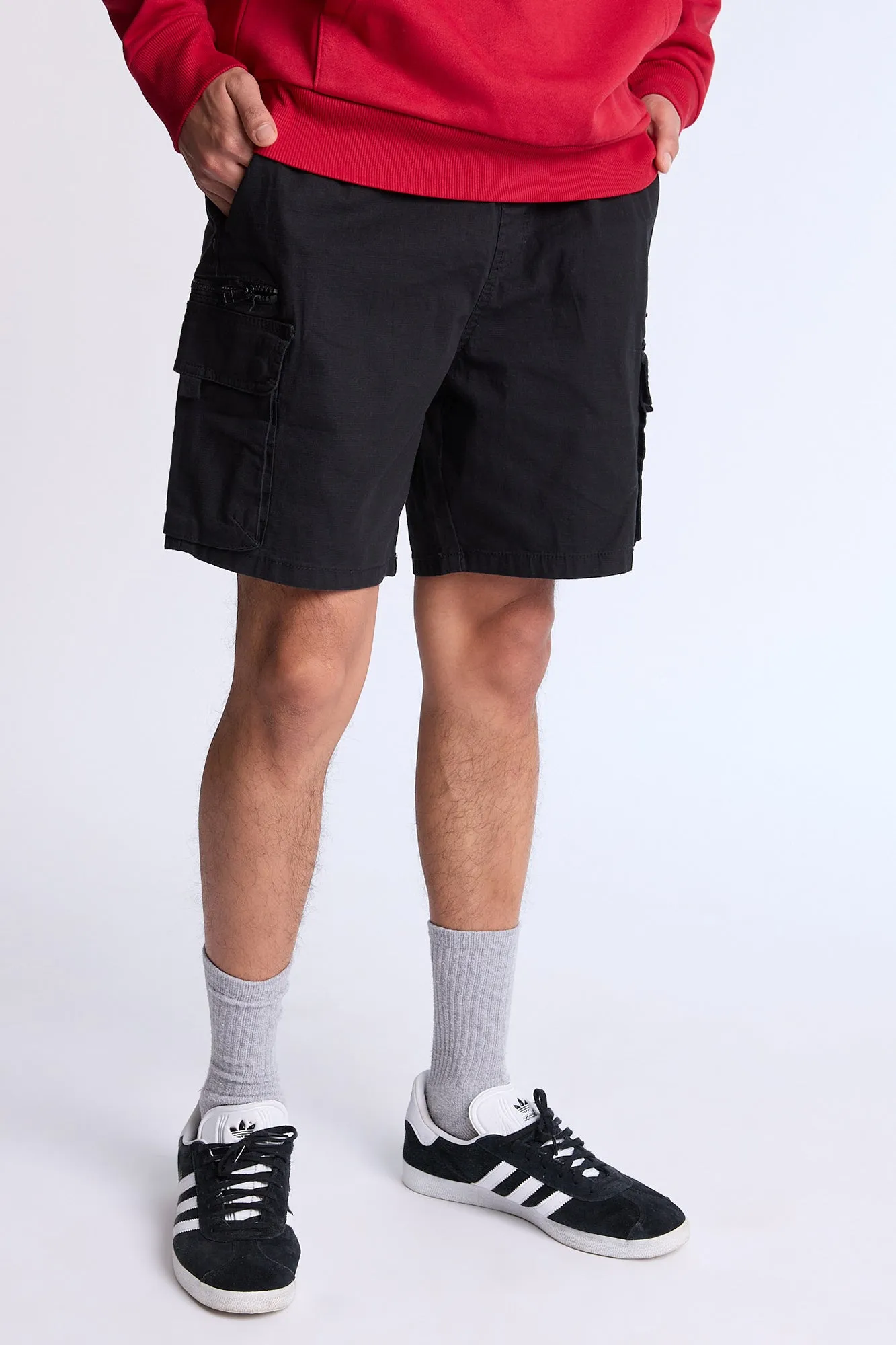 Short cargo ripstop Arsenic homme