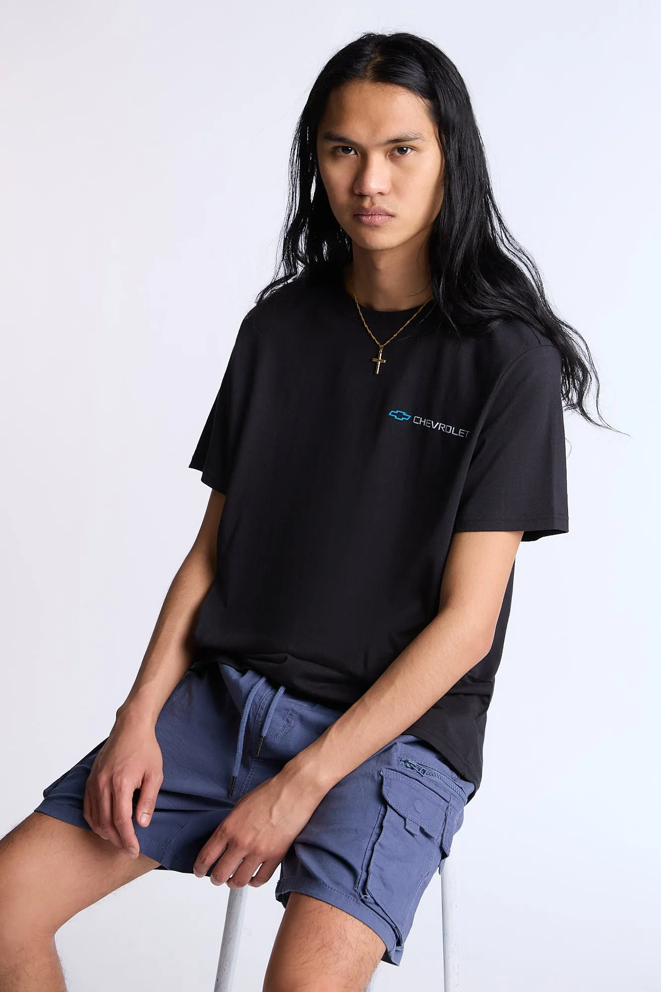 Short cargo ripstop Arsenic homme