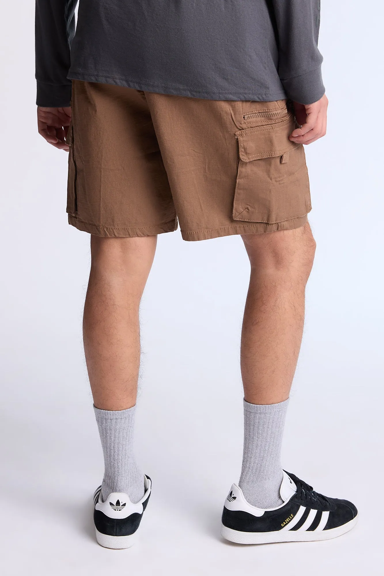 Short cargo ripstop Arsenic homme