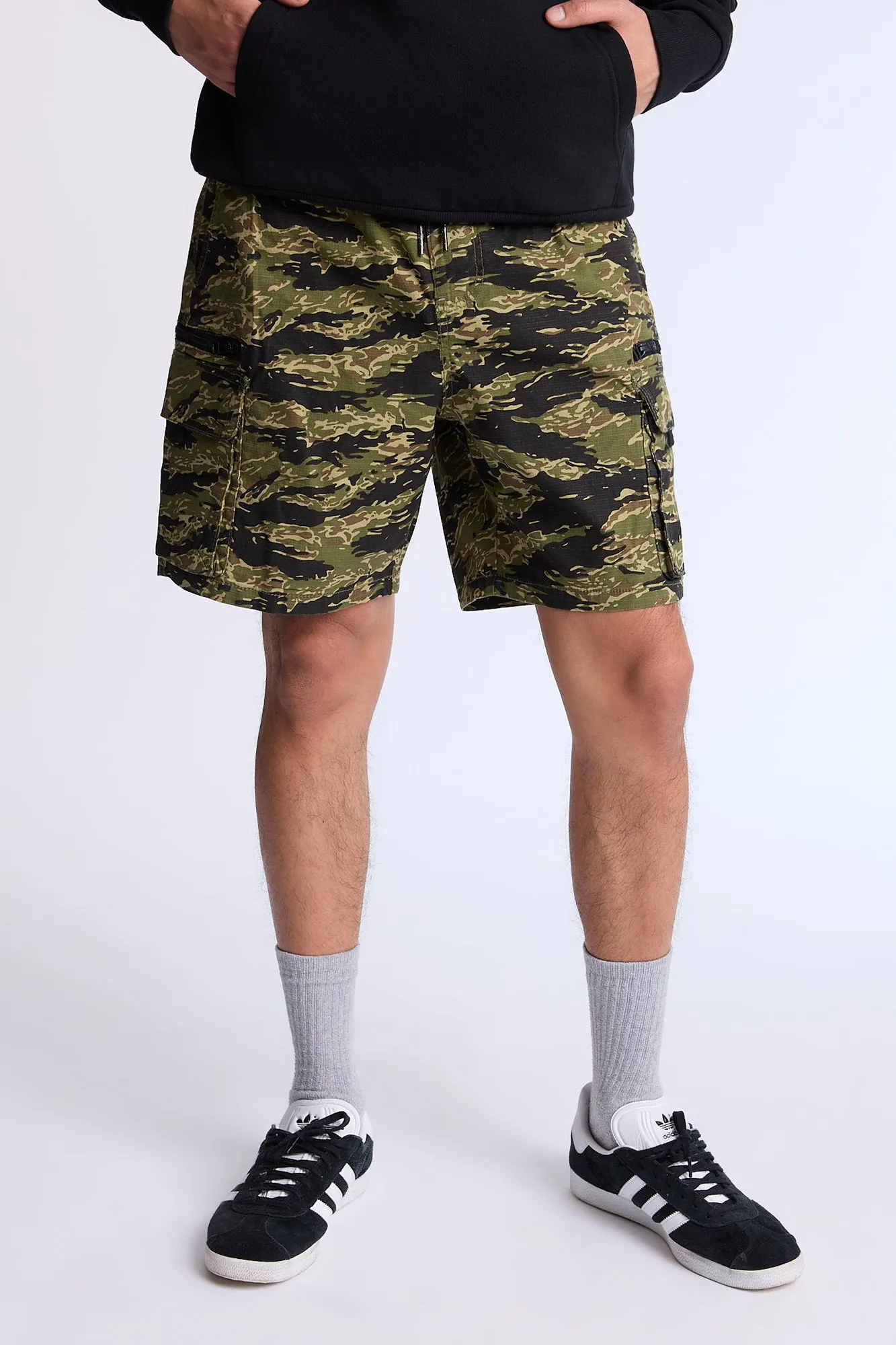 Short cargo ripstop Arsenic homme