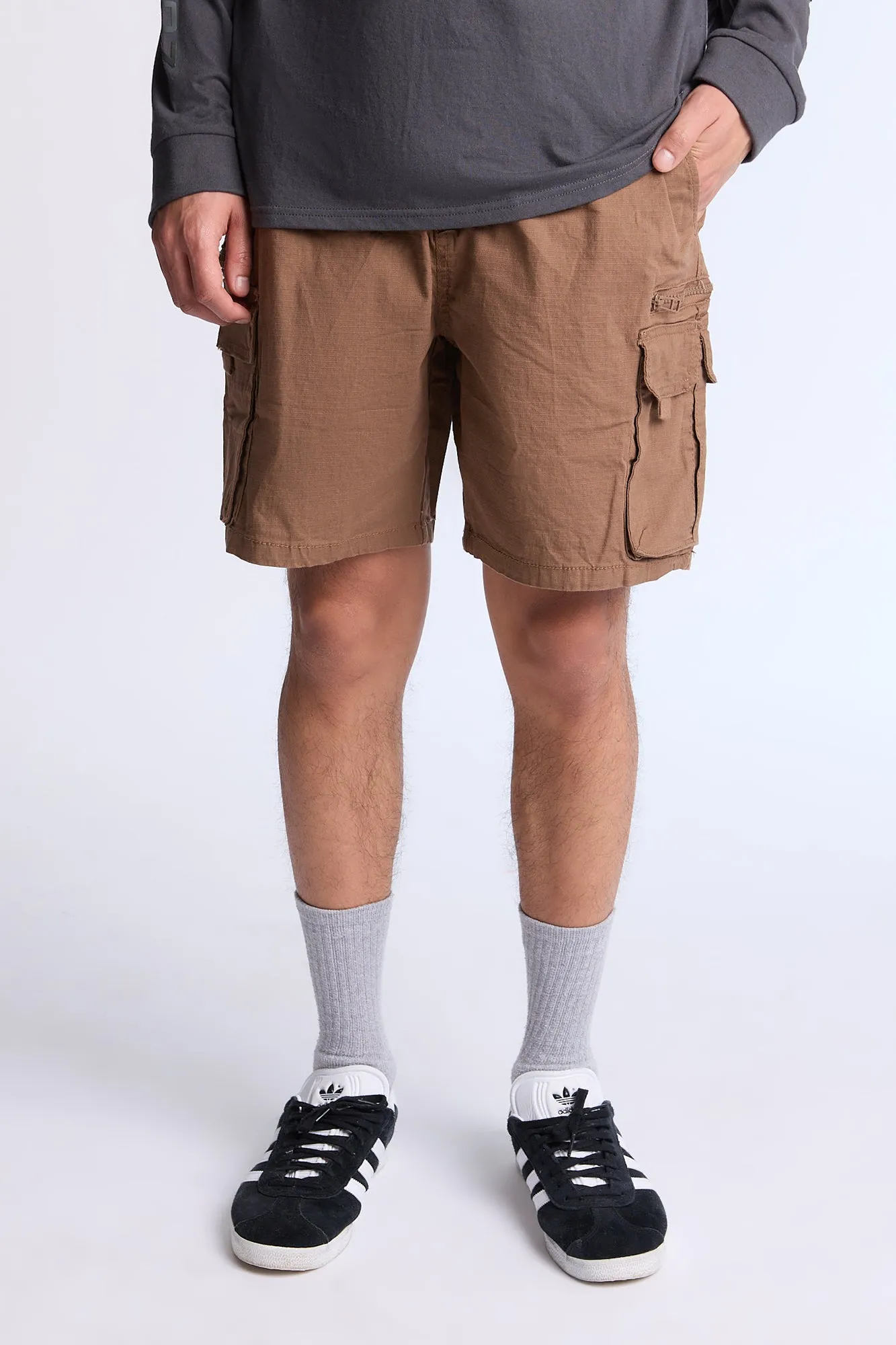 Short cargo ripstop Arsenic homme