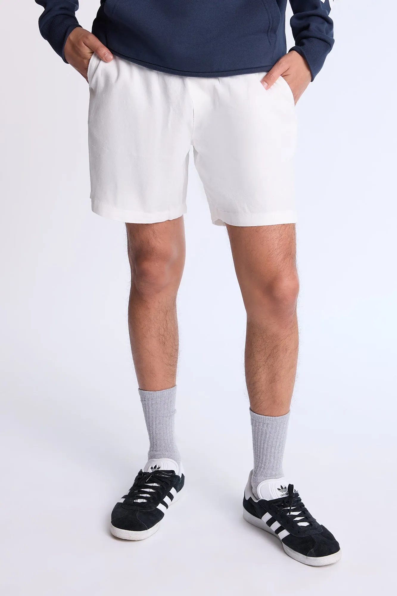 Short en lin mélangé Arsenic homme