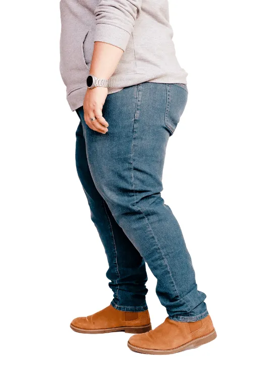 Slim Indigo Wash Jeans