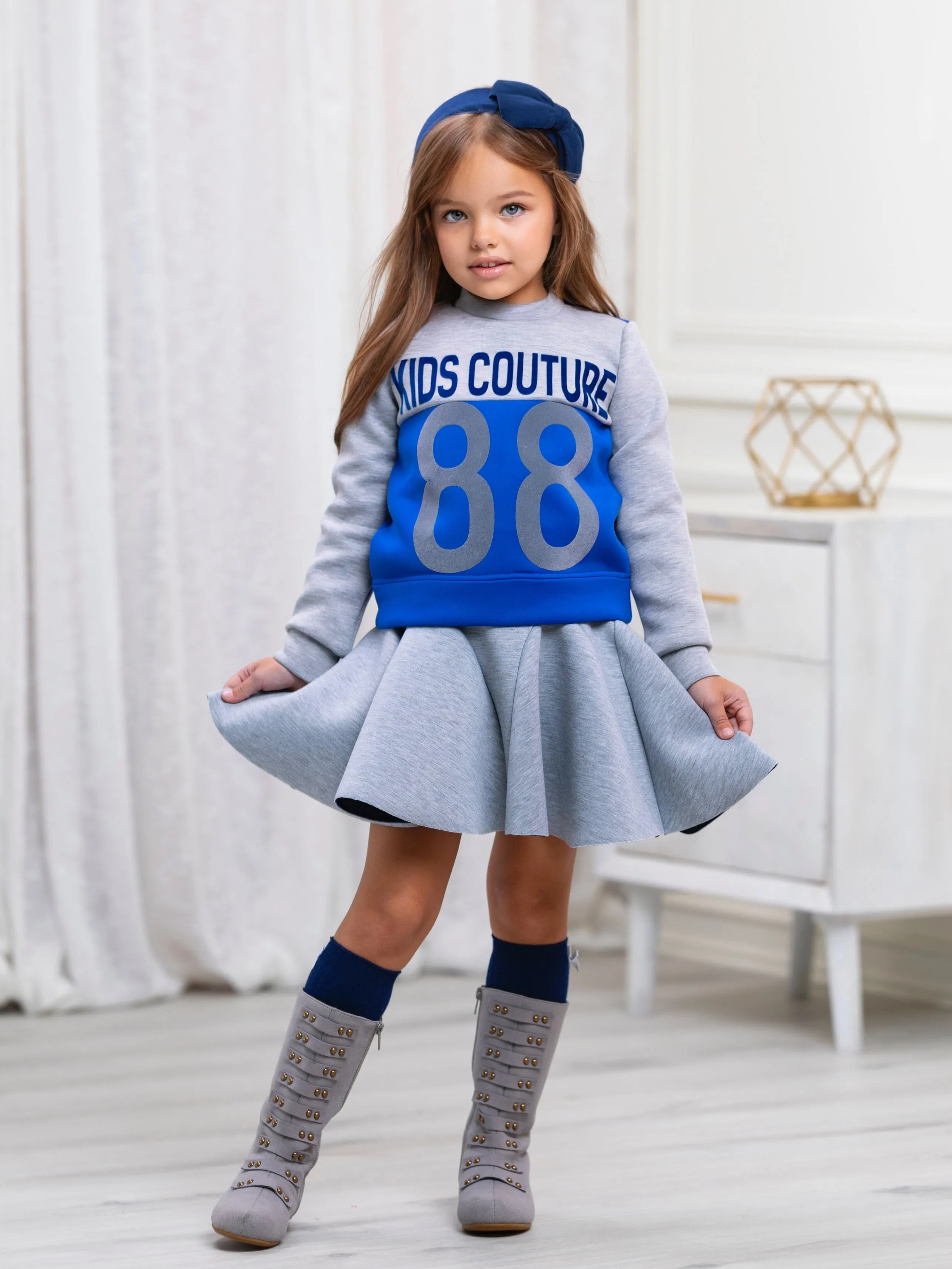 Sporty Colorblock Sweatshirt by Kids Couture