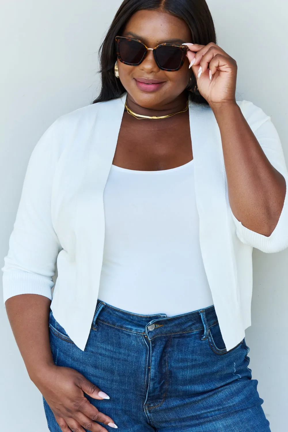 *STEAL* My Favorite Cropped Cardigan (Ivory)