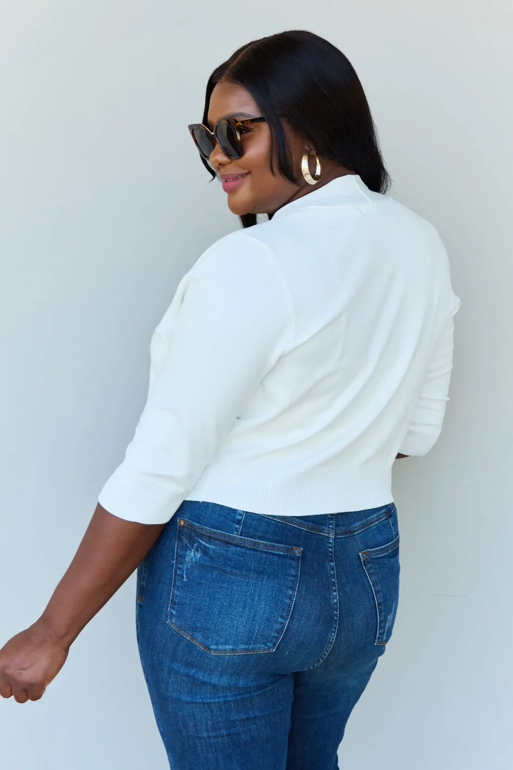 *STEAL* My Favorite Cropped Cardigan (Ivory)