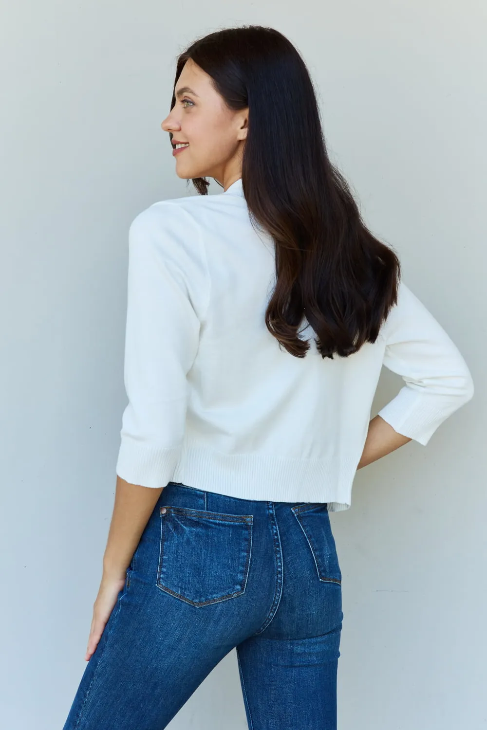 *STEAL* My Favorite Cropped Cardigan (Ivory)