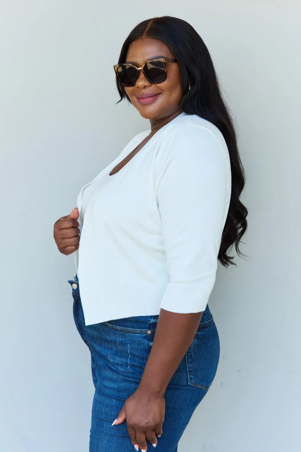 *STEAL* My Favorite Cropped Cardigan (Ivory)