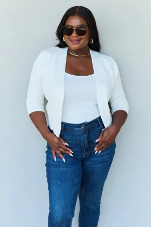 *STEAL* My Favorite Cropped Cardigan (Ivory)