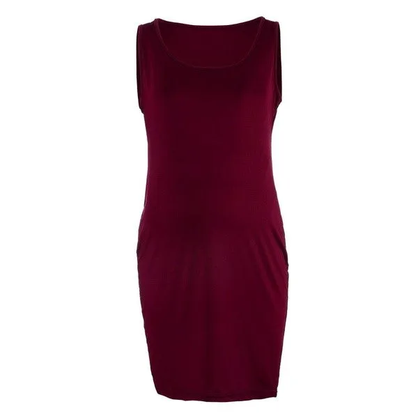 Stylish Fashion Womens Pregnants O-Neck Sleeveless Nursing Maternity