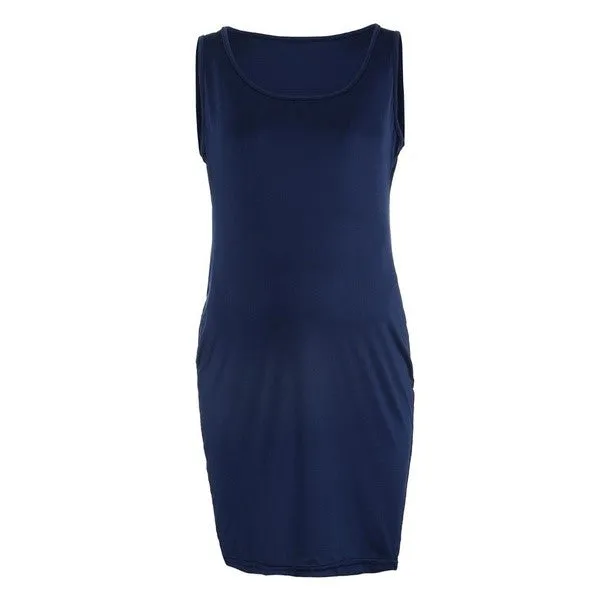 Stylish Fashion Womens Pregnants O-Neck Sleeveless Nursing Maternity