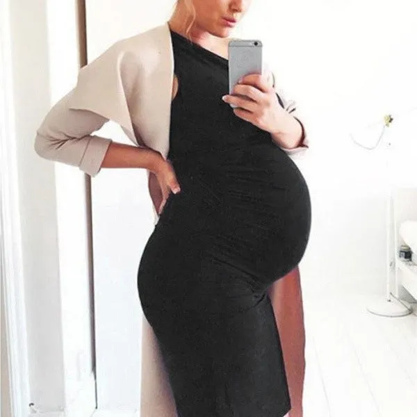 Stylish Fashion Womens Pregnants O-Neck Sleeveless Nursing Maternity