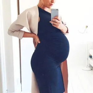 Stylish Fashion Womens Pregnants O-Neck Sleeveless Nursing Maternity