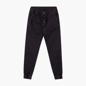 Tactical Denim Jogger Black