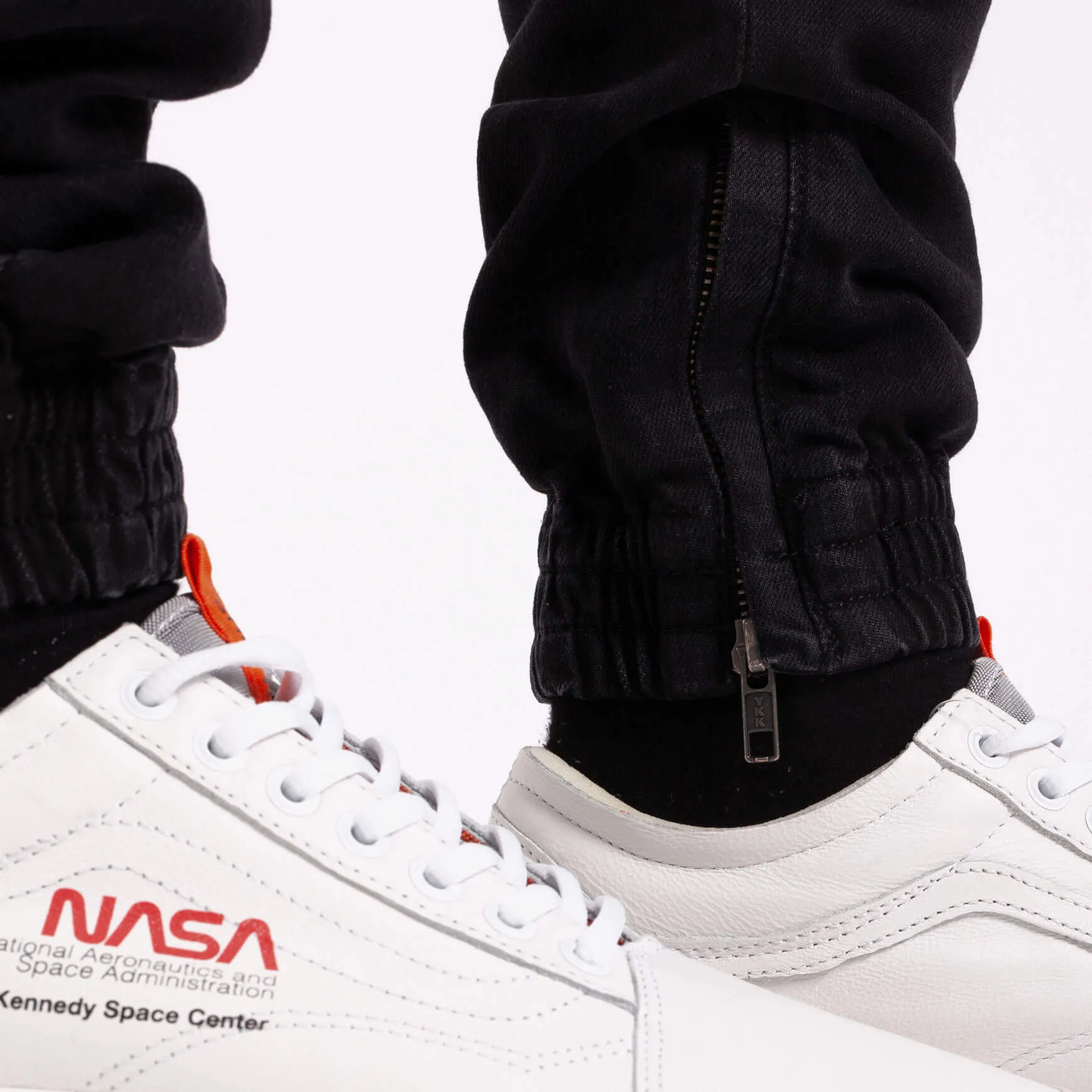 Tactical Denim Jogger Black