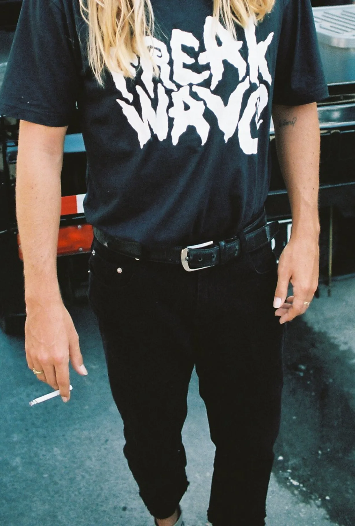 THE FREAK JEANS / BLACK "unisex"