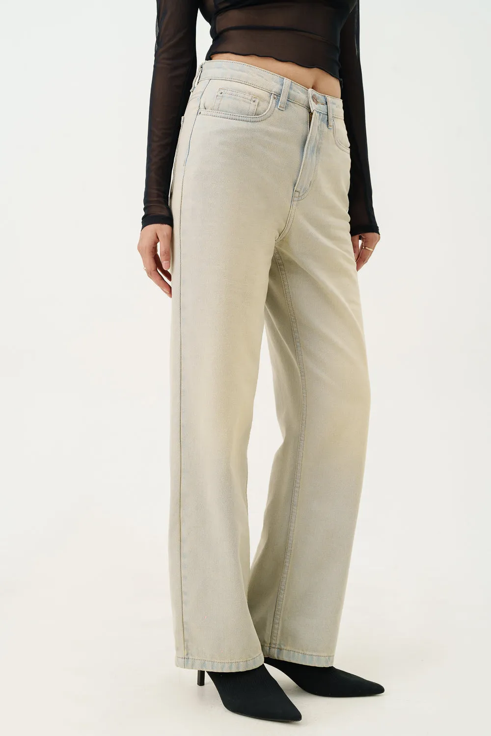 Timeworn Blue Straight Fit Jeans