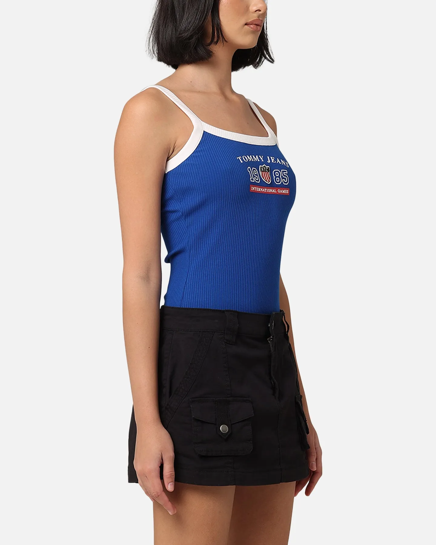 Tommy Jeans Women's TJW Archive Games Bodysuit Phthalo Blue