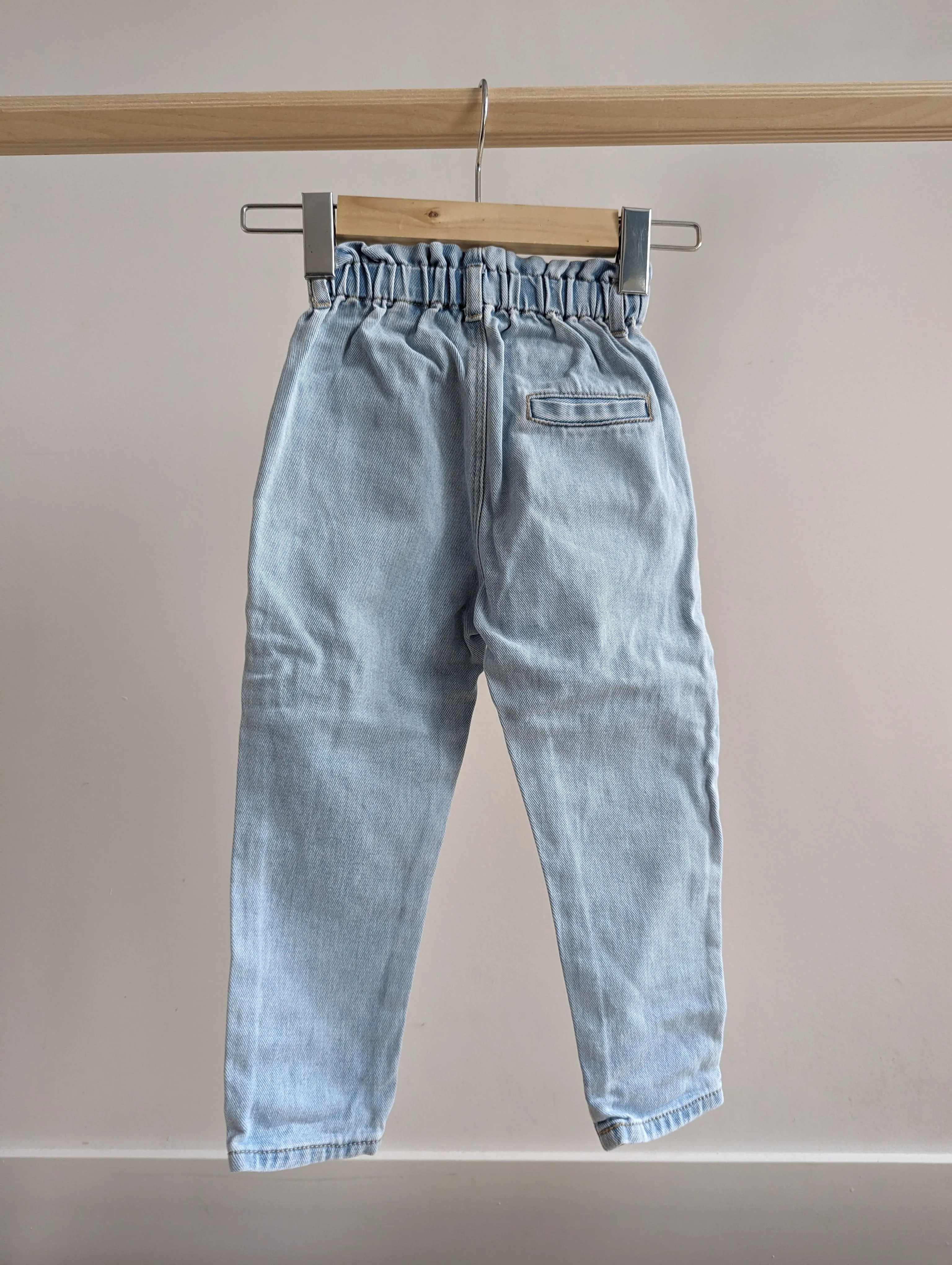 Zara Paperbag Denim Jeans (3-4T)