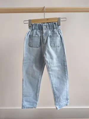 Zara Paperbag Denim Jeans (3-4T)
