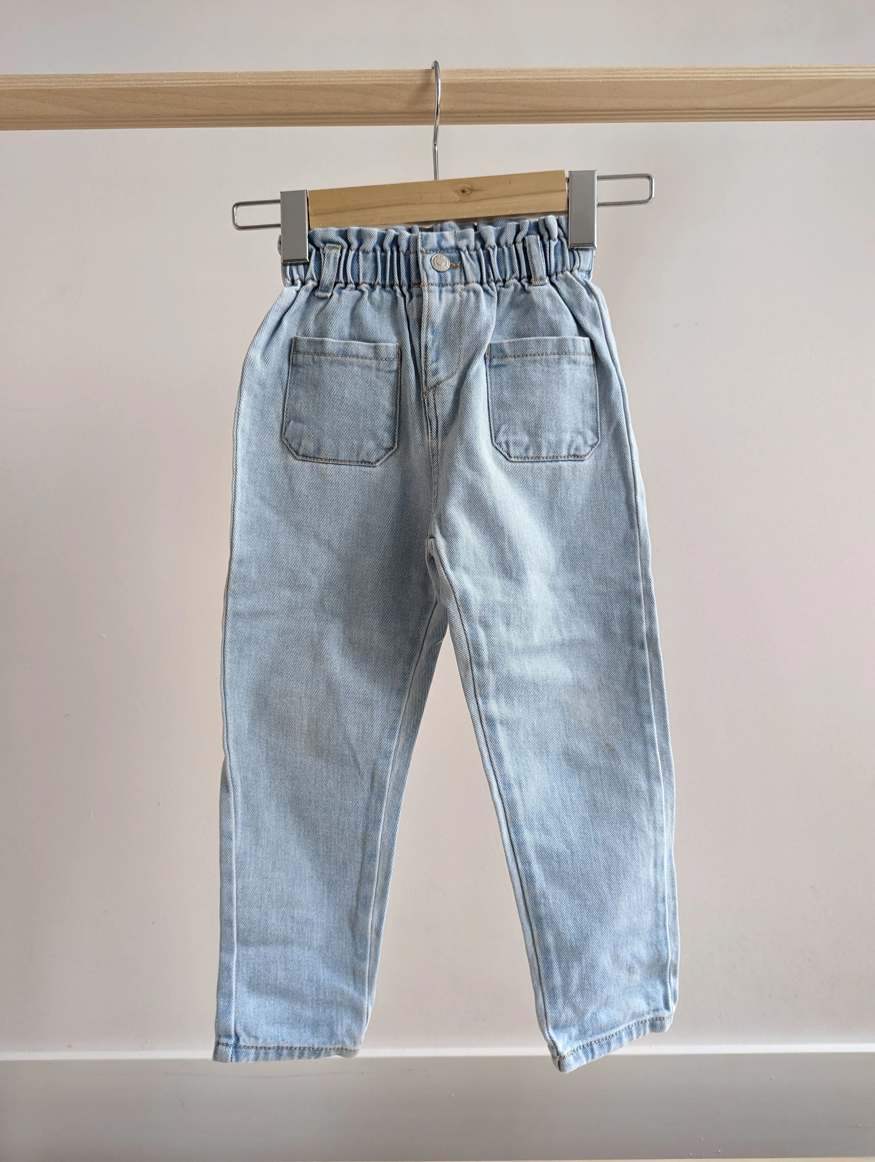 Zara Paperbag Denim Jeans (3-4T)